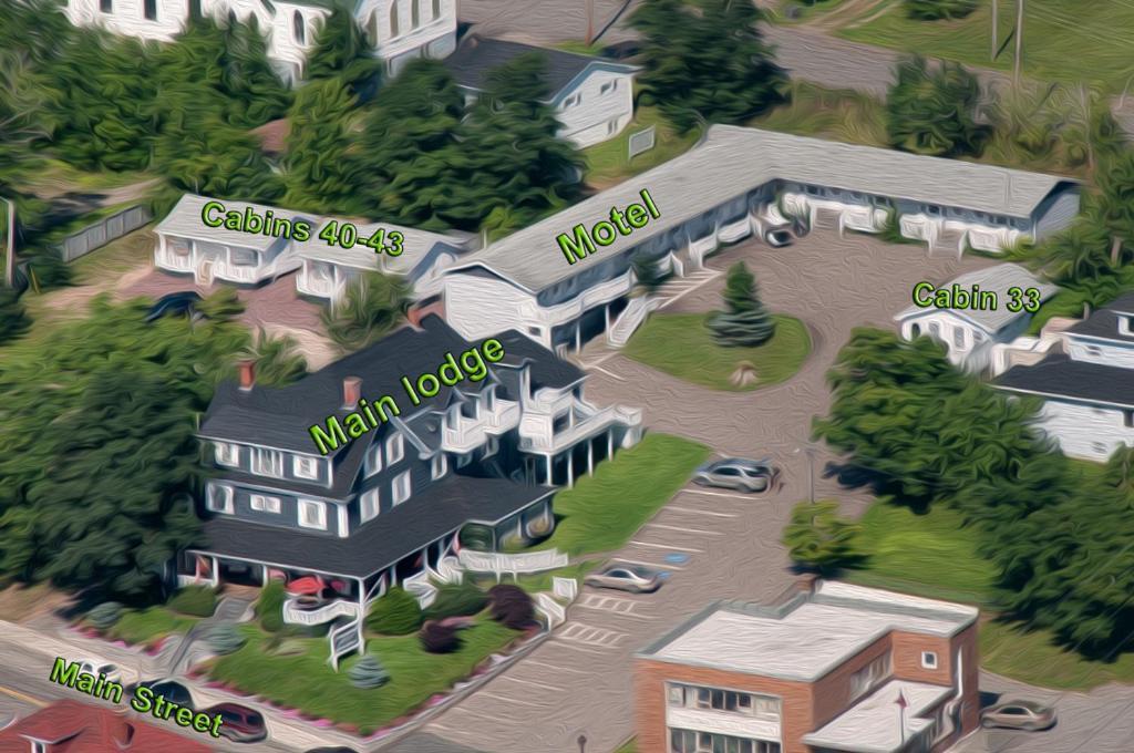 Telegraph House Motel Baddeck Inlet Exteriér fotografie